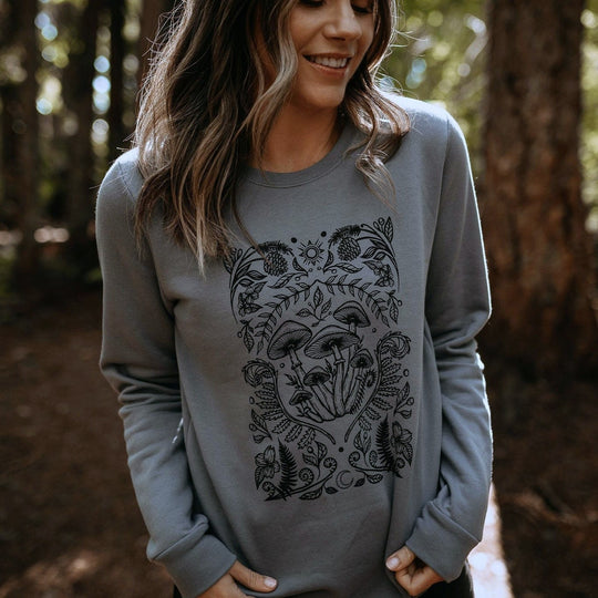 Cottage Mushroom Crew in Slate BLUE  *Made in Canada*