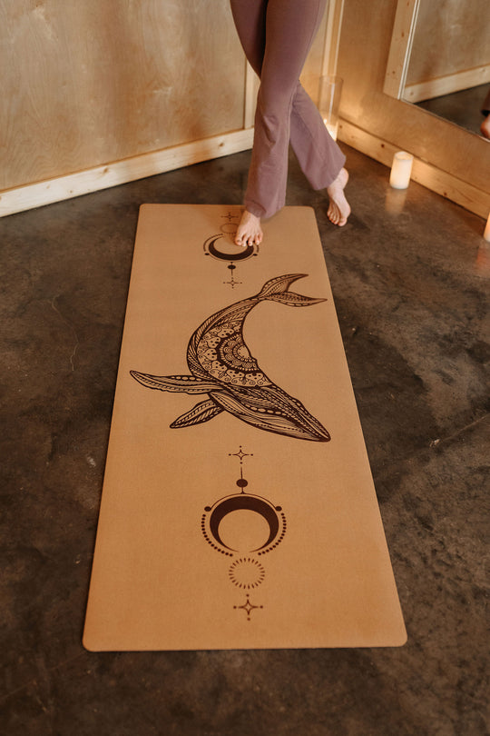 Eco Cork Majestic Humpback Yoga Mat 5mm
