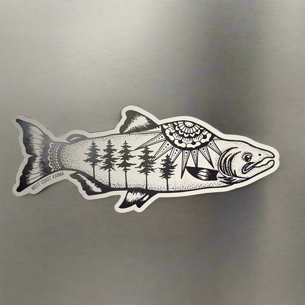 Salmon Magnet