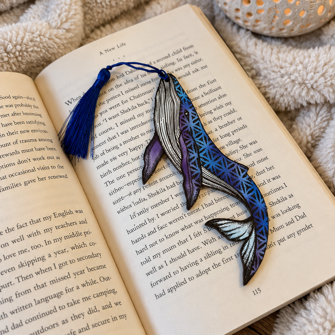 Colourful Humpback Bookmark