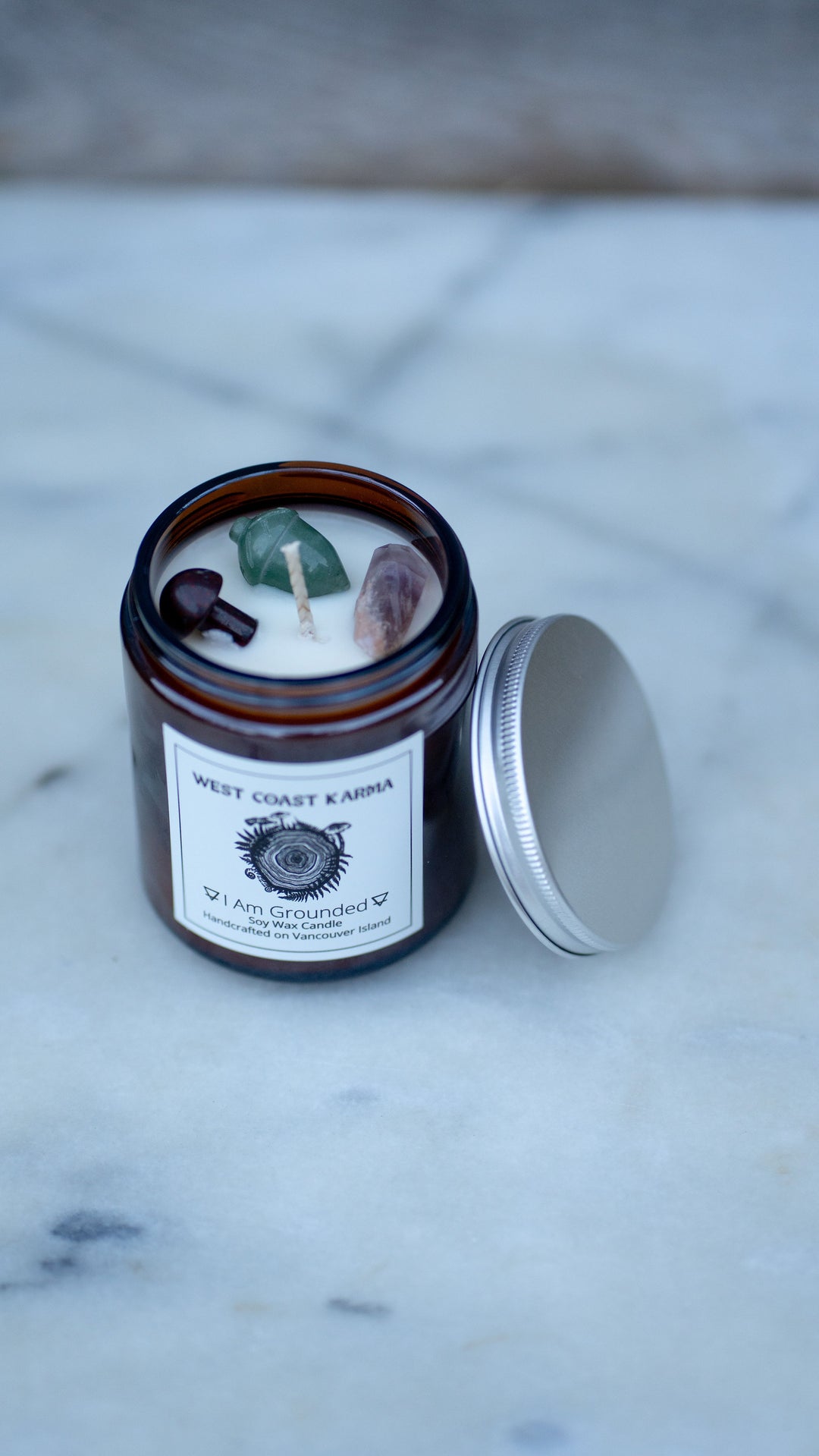 Forest Of Fir "I Am Grounded" Affirmation Candle