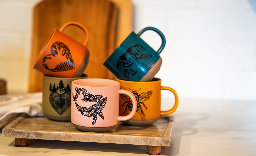 Mom and Baby Humpback Whale Mug