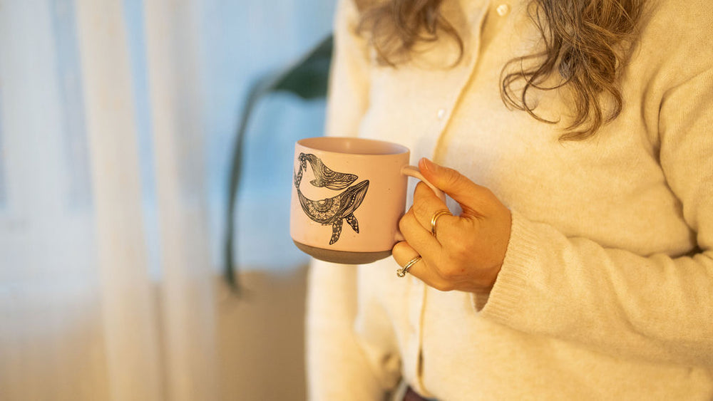 Mom and Baby Humpback Whale Mug
