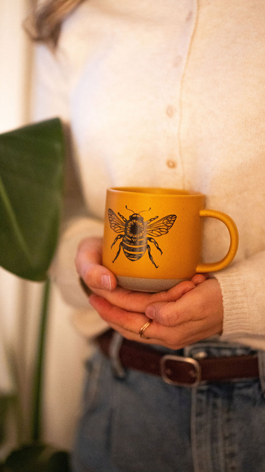 Sunflower Bee Mug