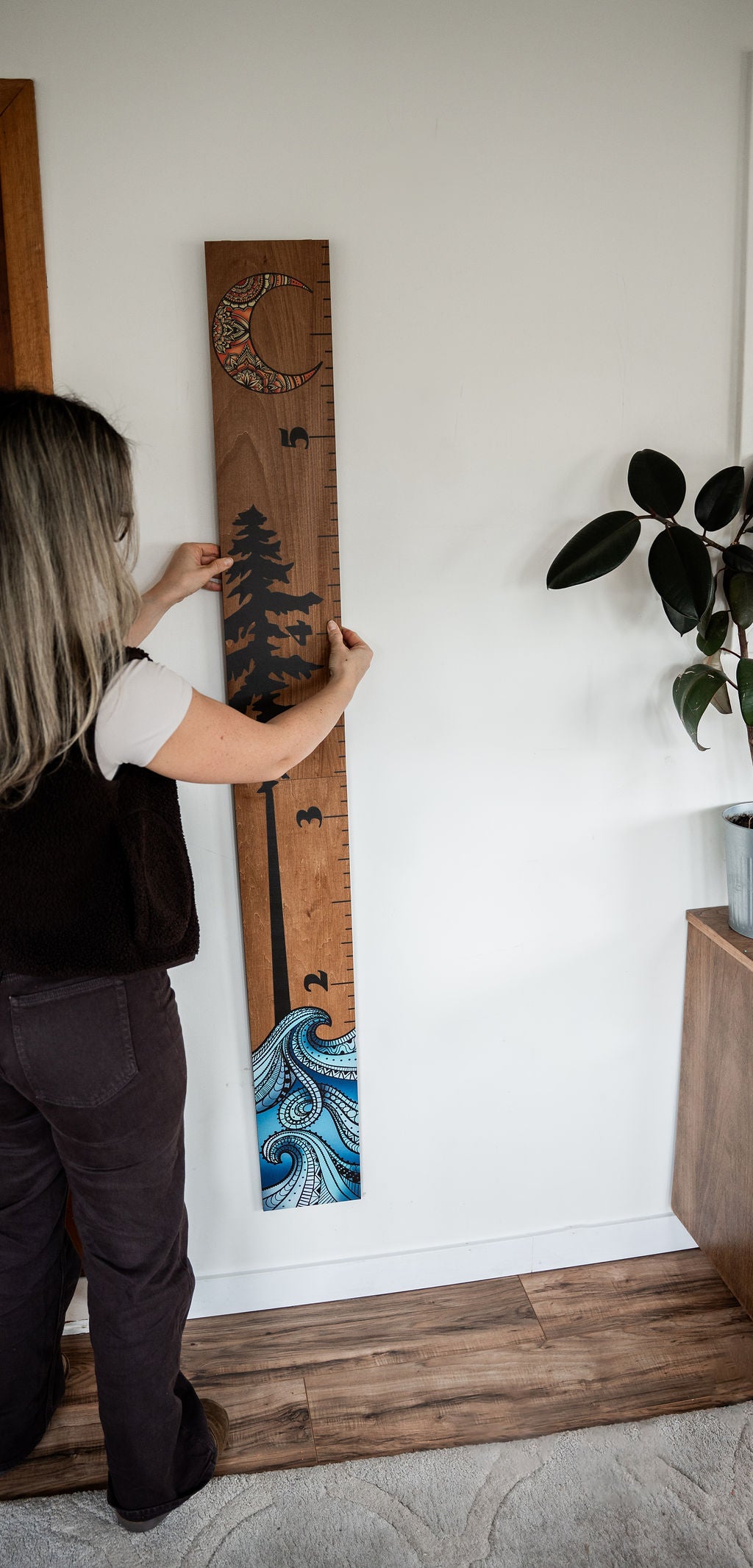 West Coast Waves, Forest & Moon Growth Chart