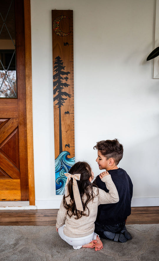 West Coast Waves, Forest & Moon Growth Chart