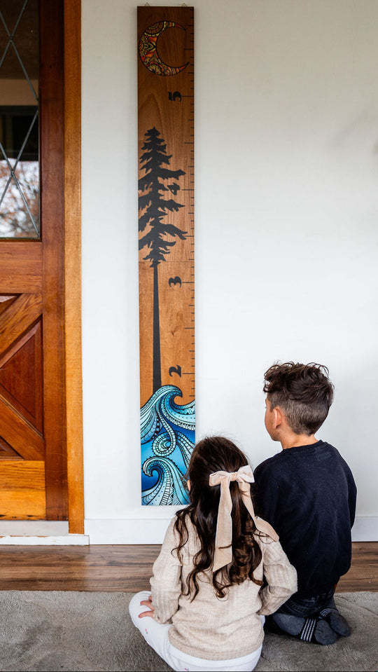 West Coast Waves, Forest & Moon Growth Chart