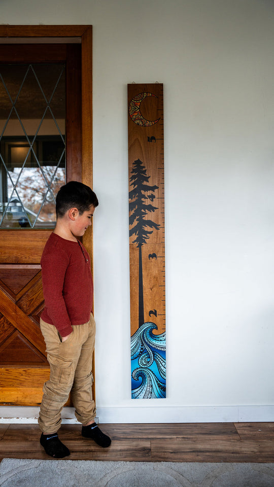 West Coast Waves, Forest & Moon Growth Chart