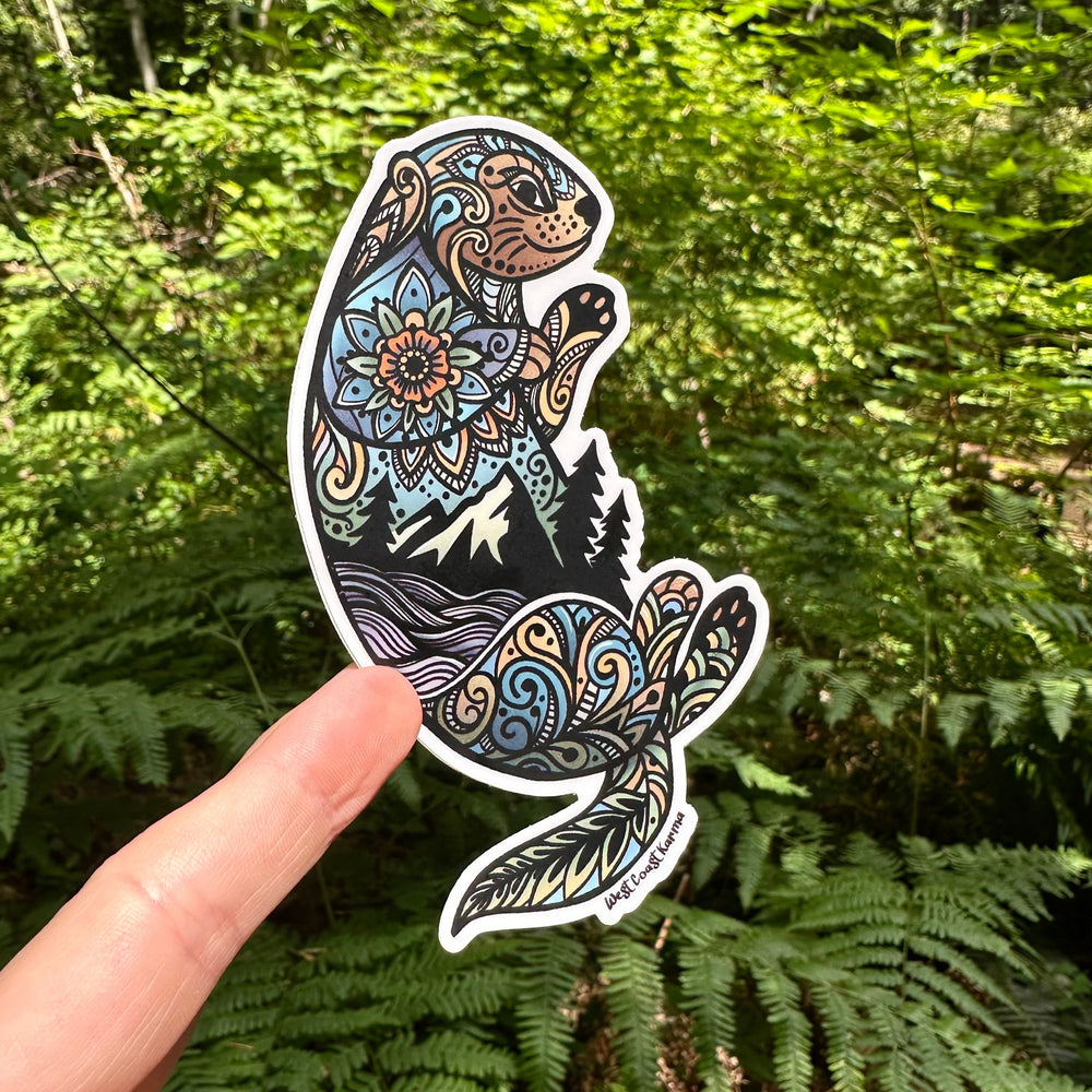 River Otter Sticker