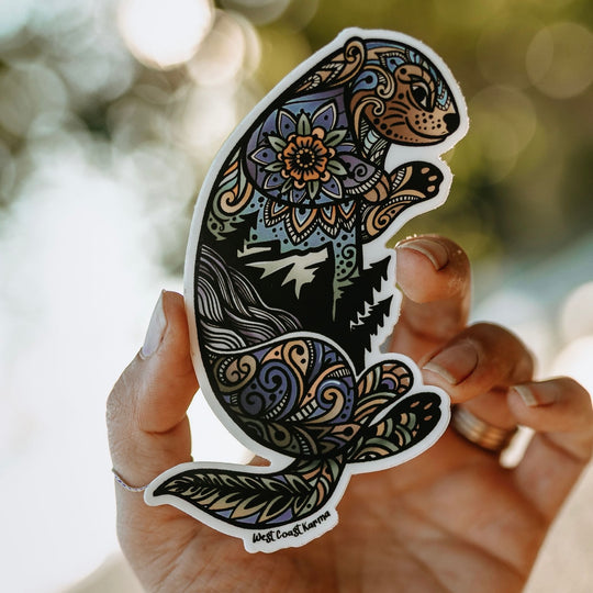 River Otter Sticker