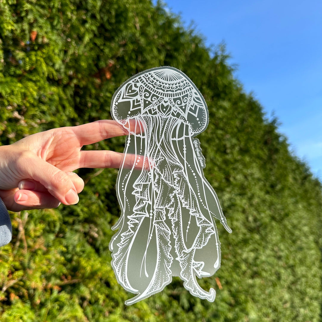 Jellyfish Car Decal