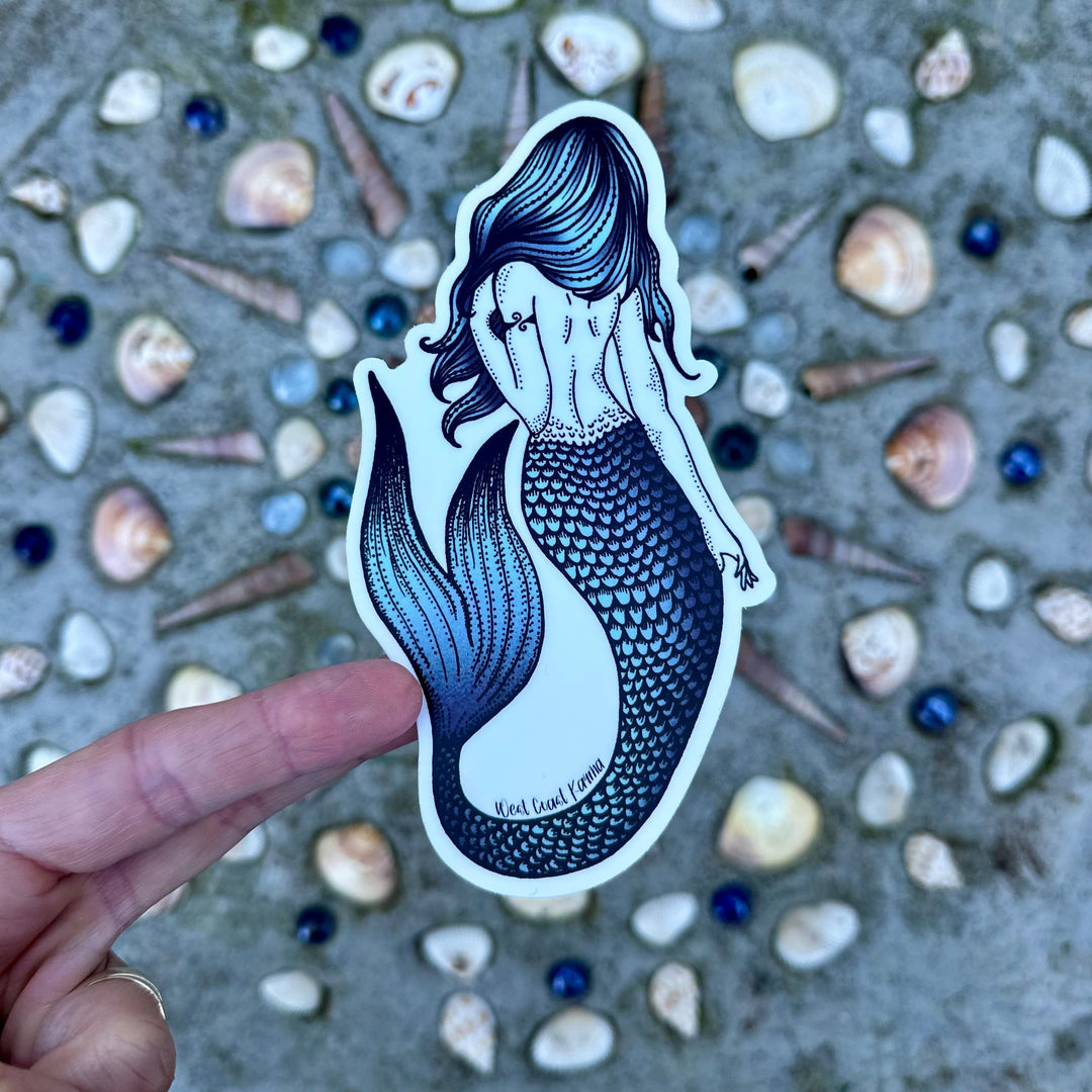 Mermaid Colour Sticker