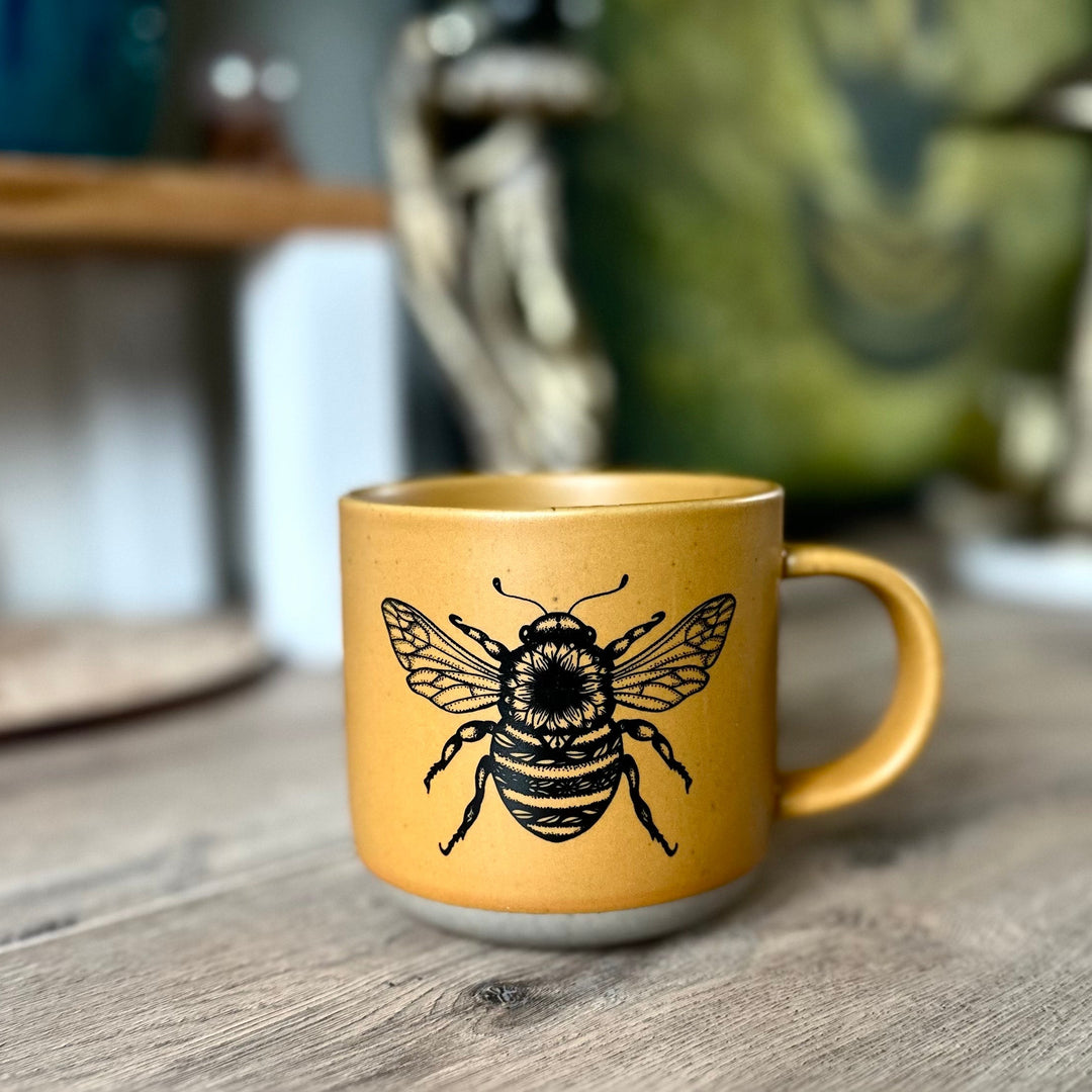 Sunflower Bee Mug
