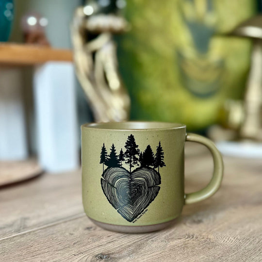 Heart Tree Round Mug
