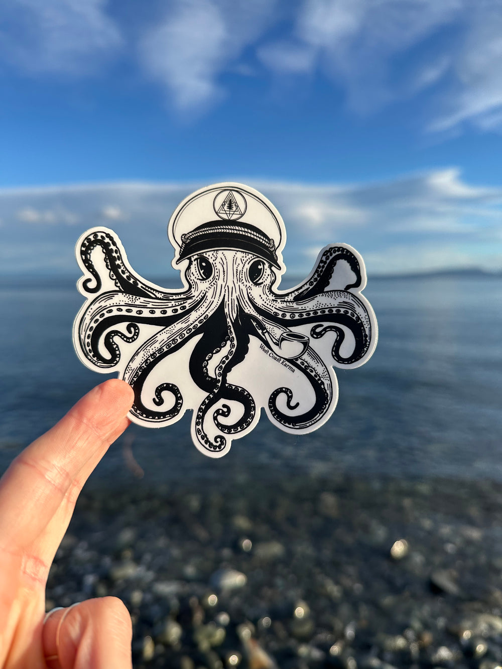 Captain Octo Sticker