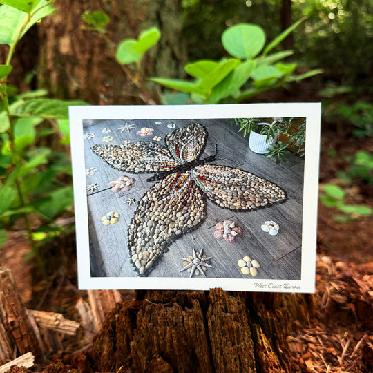 Butterfly Art Note Card