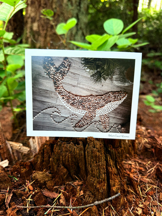 Humpback Art Note Card
