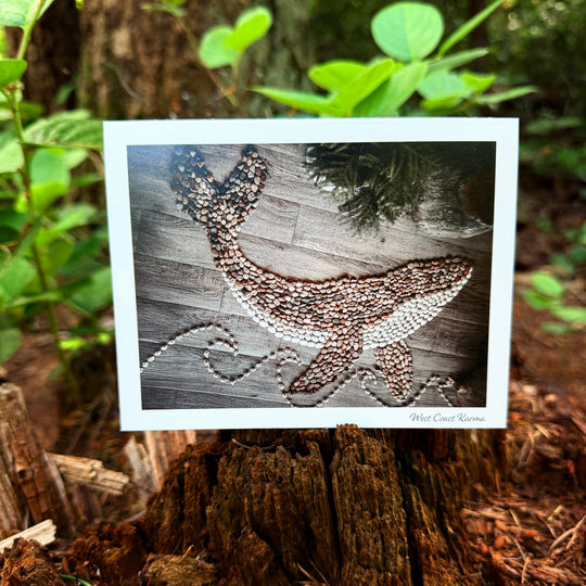 Humpback Art Note Card
