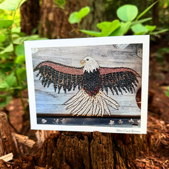Eagle Art Note Card