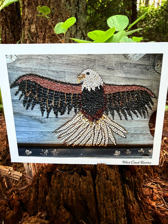 Eagle Art Note Card