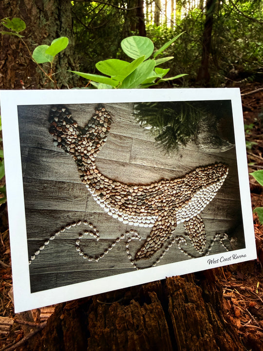 Humpback Art Note Card
