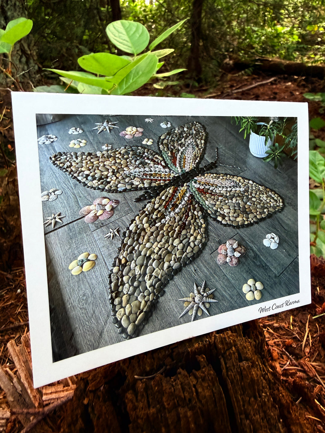 Butterfly Art Note Card