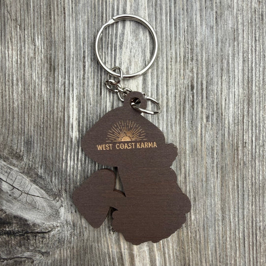 Mushroom Keychain