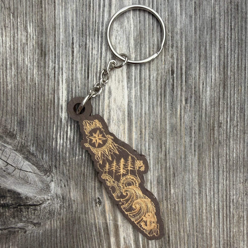 Vancouver Island Keychain