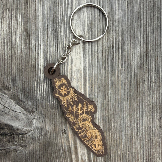 Vancouver Island Keychain