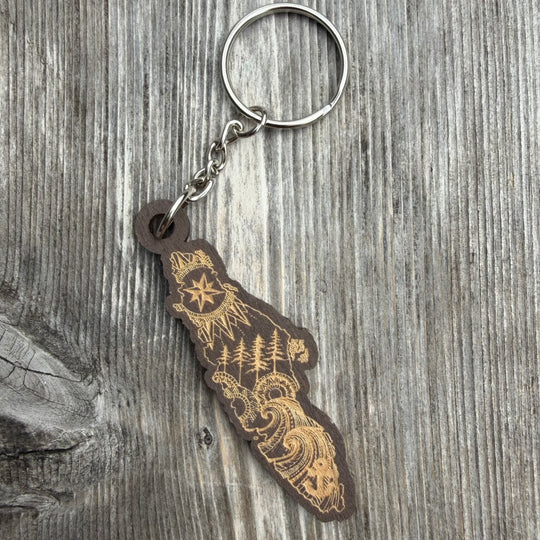 Vancouver Island Keychain