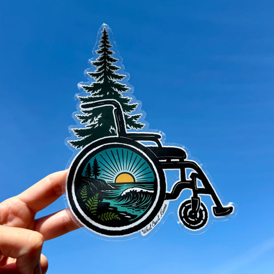 Nature Wheelchair Decal *Both decals included*