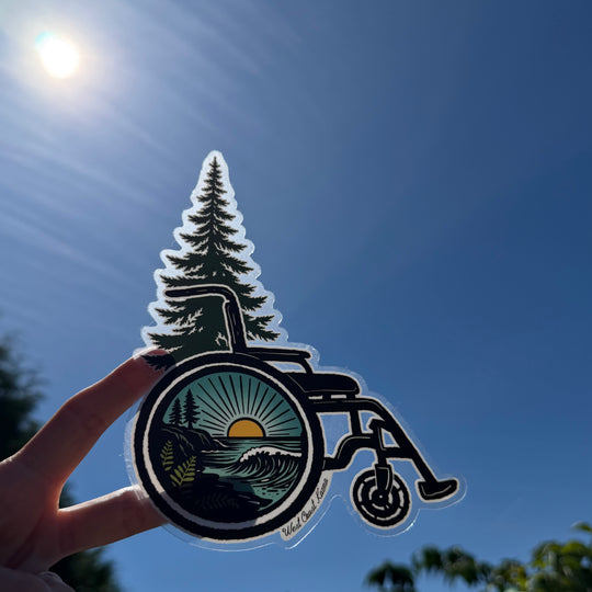 Nature Wheelchair Decal *Both decals included*