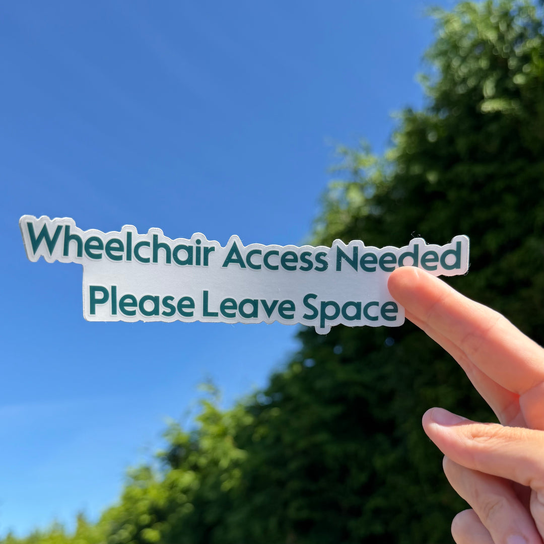 Nature Wheelchair Decal *Both decals included*