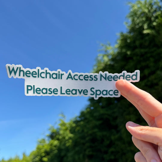 Nature Wheelchair Decal *Both decals included*