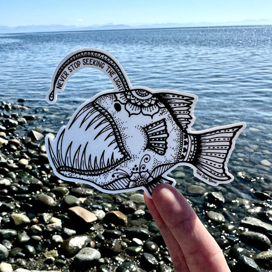 Angler Fish "Never Stop Seeking The light"