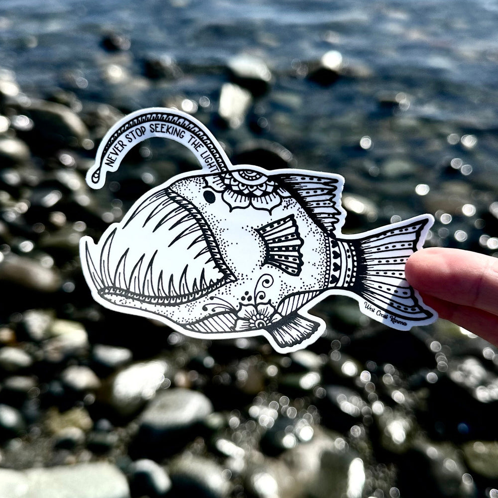 Angler Fish "Never Stop Seeking The light"
