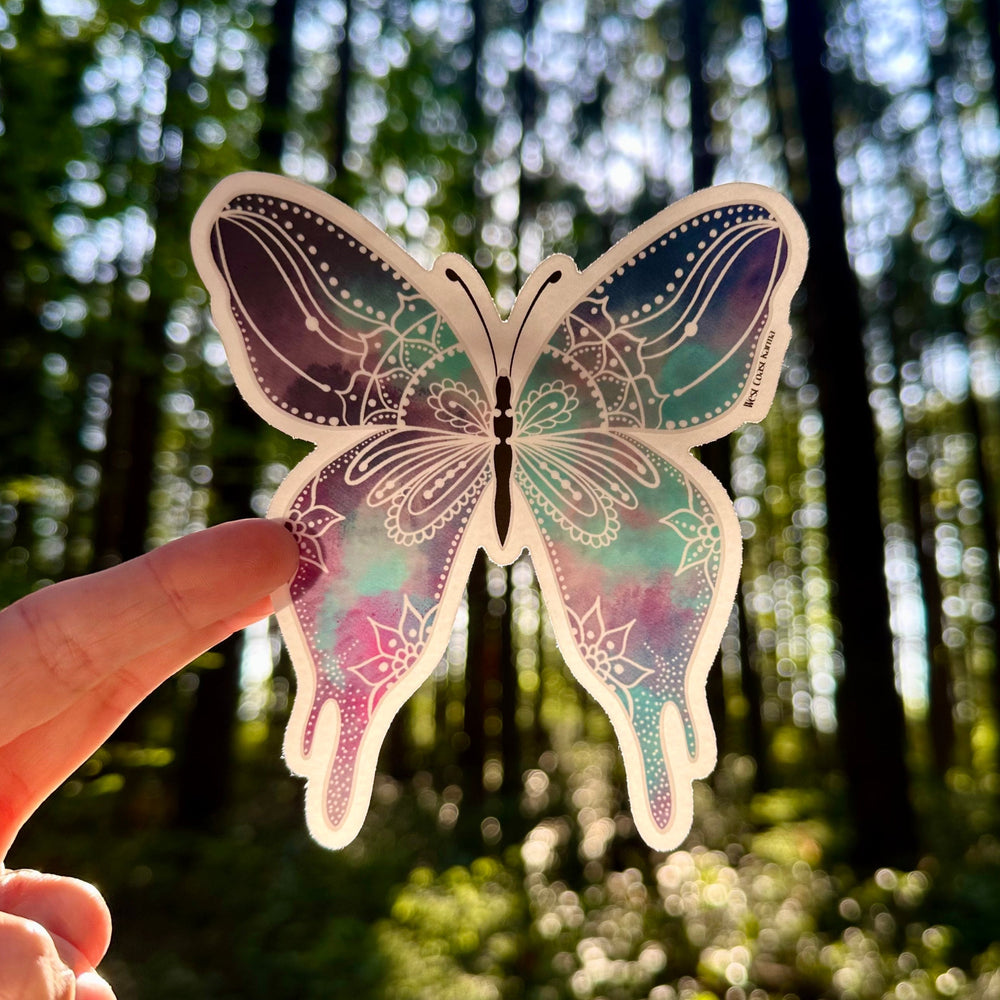 Watercolour Butterfly Sticker