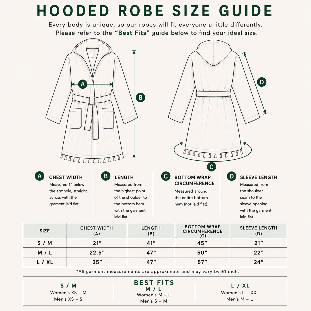 Celestial Lotus Hooded Robe- Rose Mist