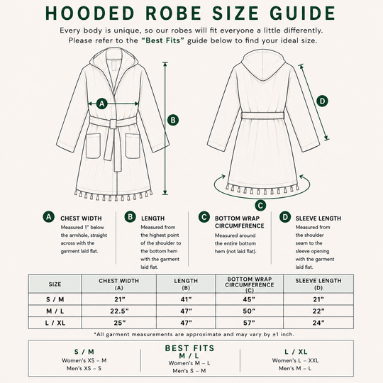 Celestial Lotus Hooded Robe- Rose Mist