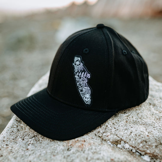 Vancouver Island Classic Flex Hat- Black