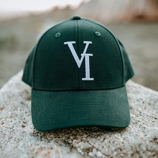 VI Baseball Snapback Hat- Forest