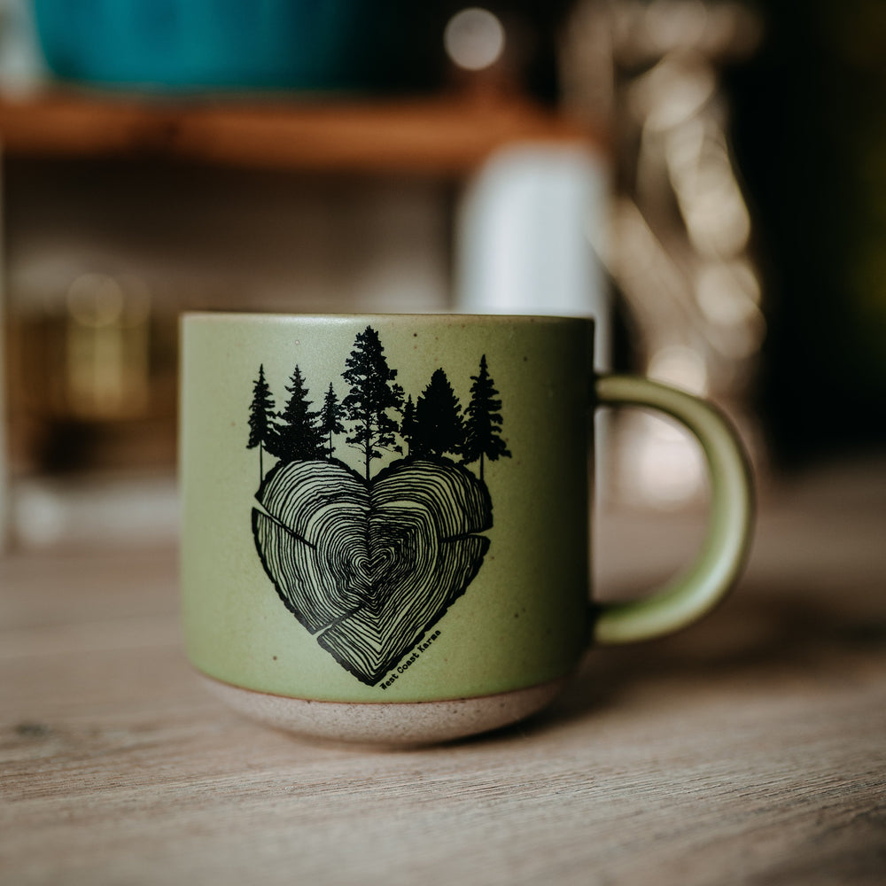 Heart Tree Round Mug