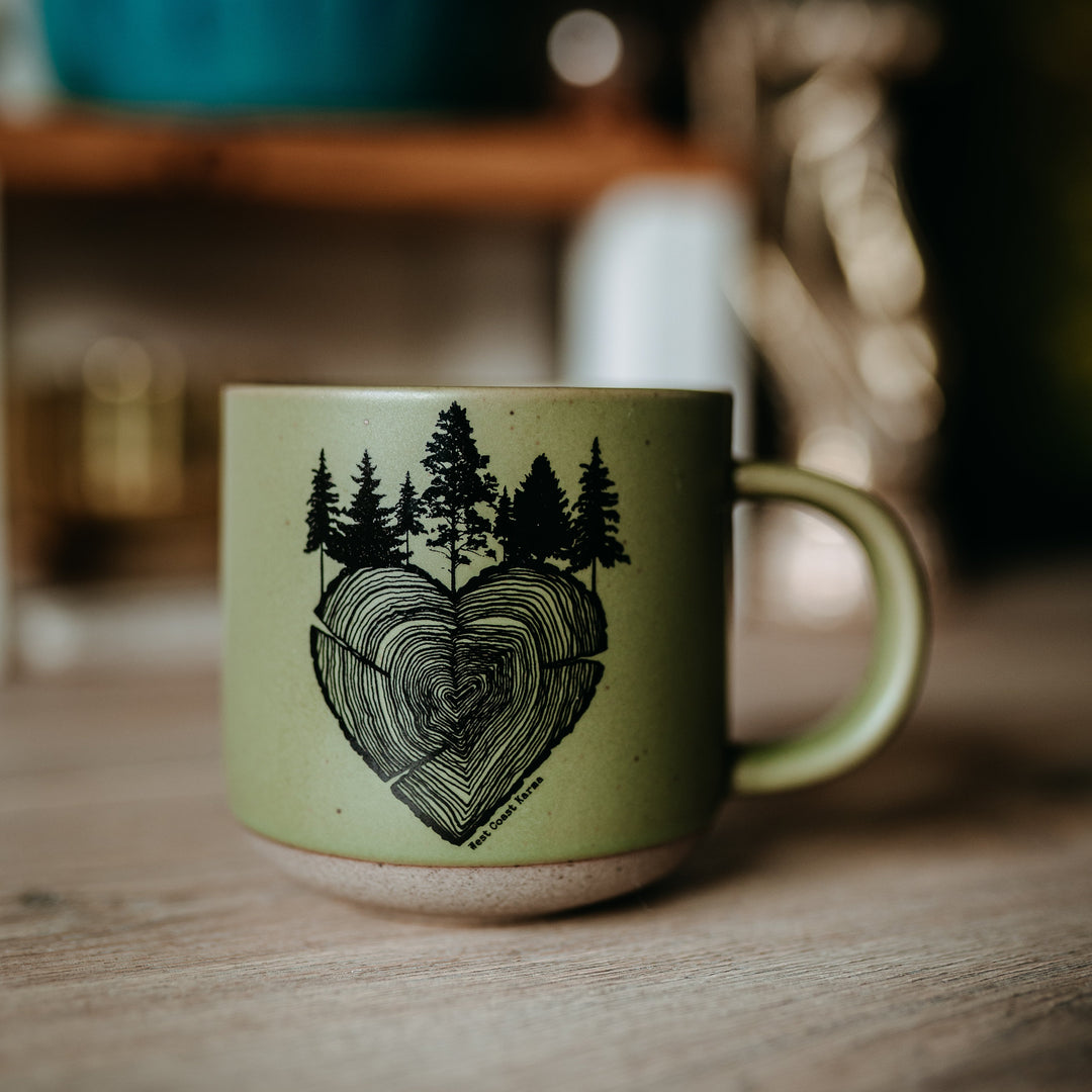 Heart Tree Round Mug