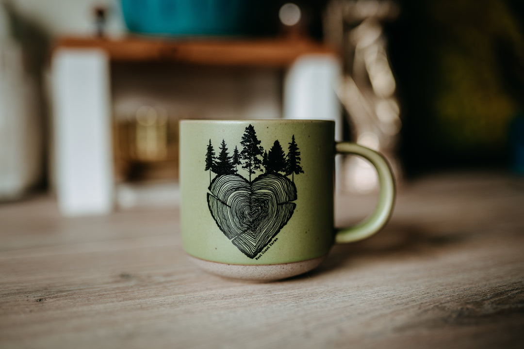 Heart Tree Round Mug