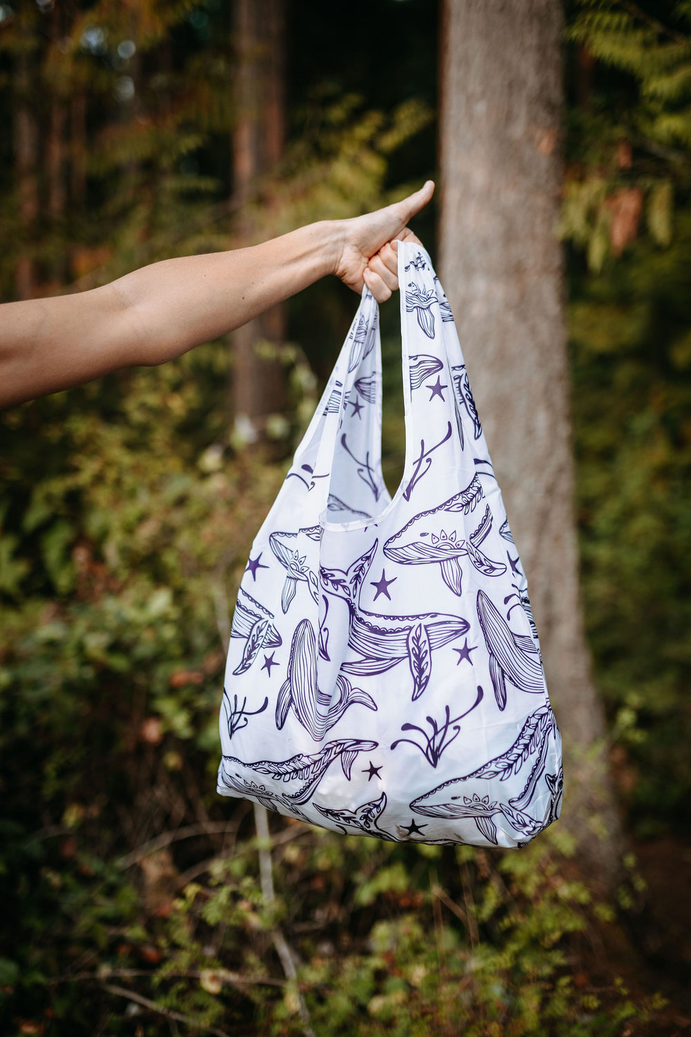 Majestic Humpbacks Foldable Shopping Bag