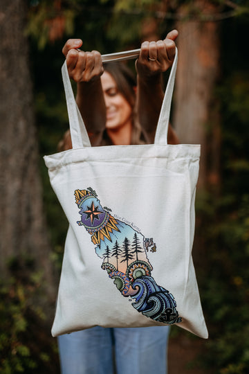 Vancouver Island Canvas Cotton Tote