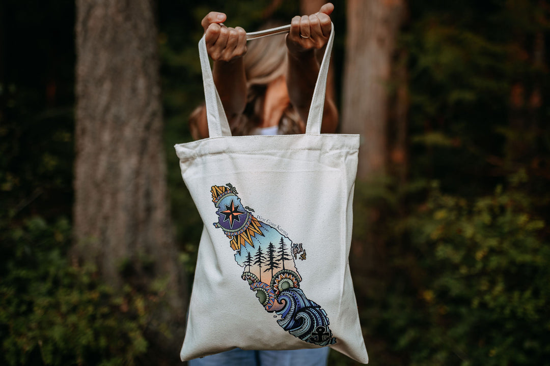 Vancouver Island Canvas Cotton Tote