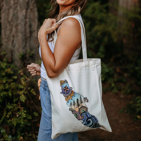 Vancouver Island Canvas Cotton Tote