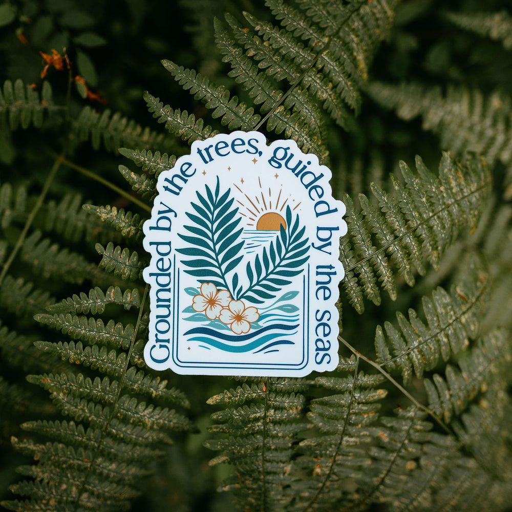 Trees & Seas Sticker