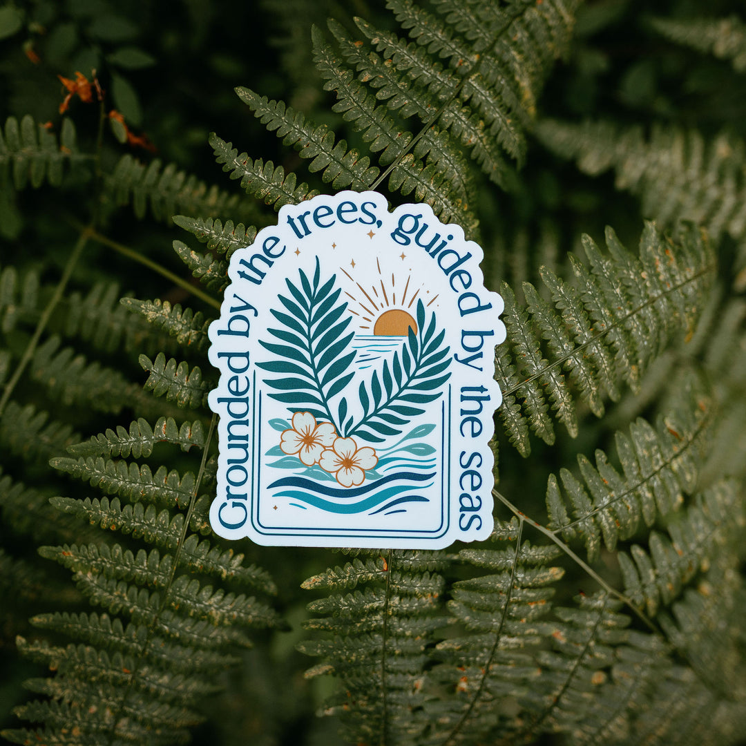 Trees & Seas Sticker